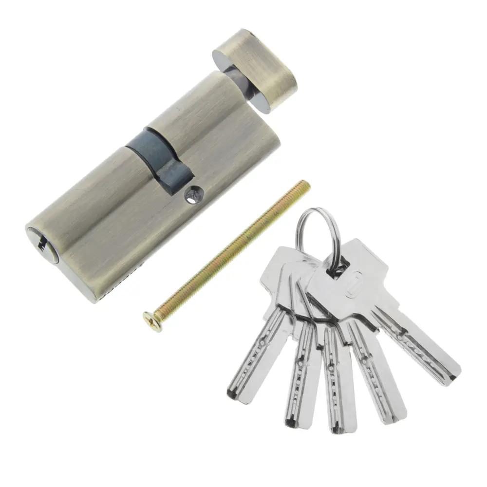 Цилиндр Standers ключ/вертушка 35х45 бронза, TT-CANB3545AB STLM-2096872 - Вид №1
