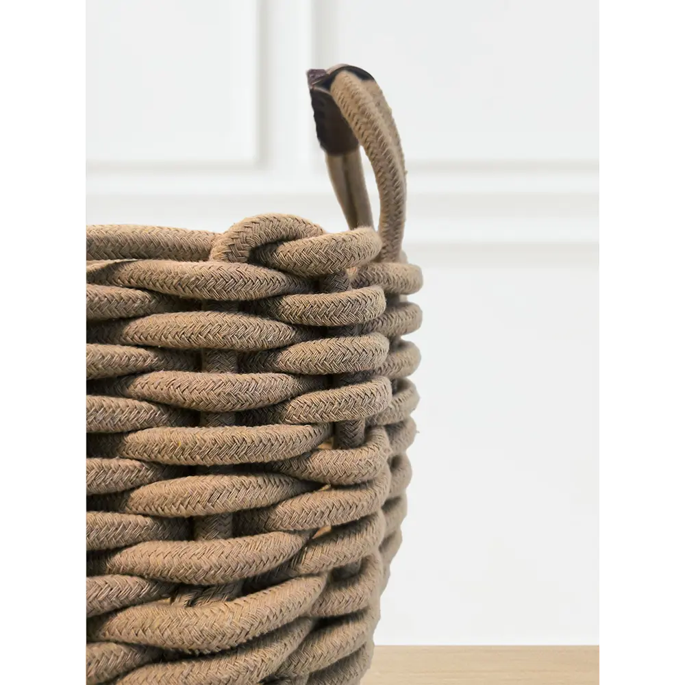 Корзина для хранения Zenfort Вологда 16л текстиль коричневый Этна STLM-2103382 - Вид №1