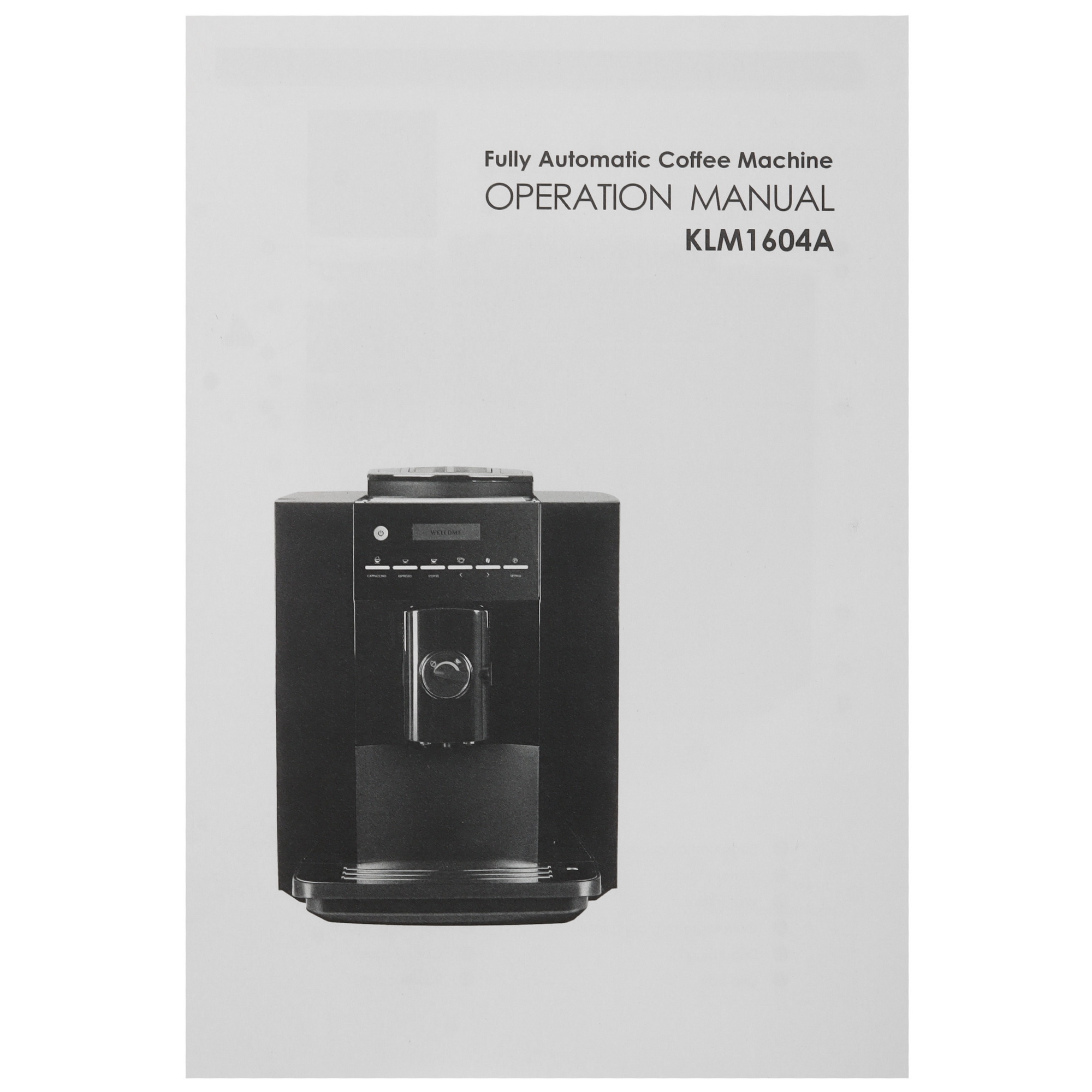 9902516 Кофемашина автоматическая Kaffit KLM1604A черный STDN-0043732 - Вид №8