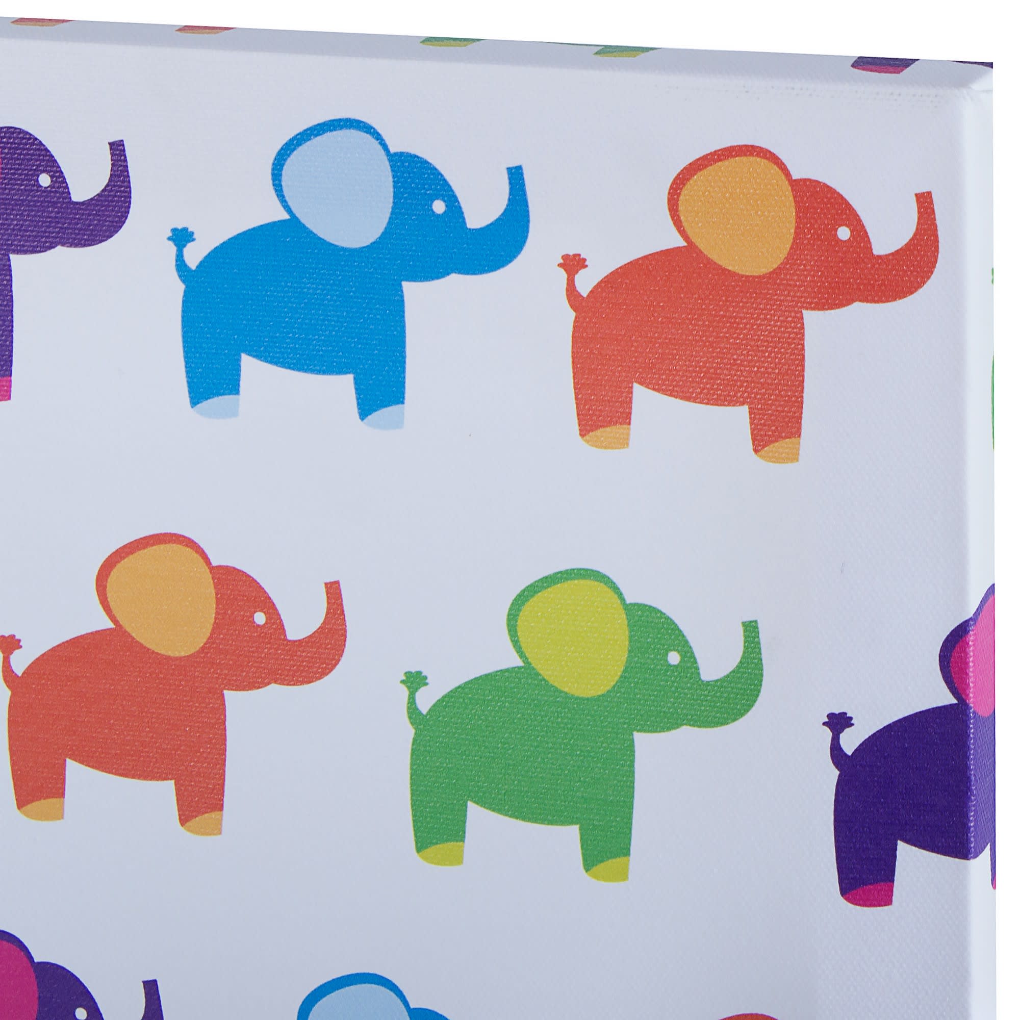 17982371 Картина на холсте «Слоны» 30х30 см Santreyd  - Вид №1