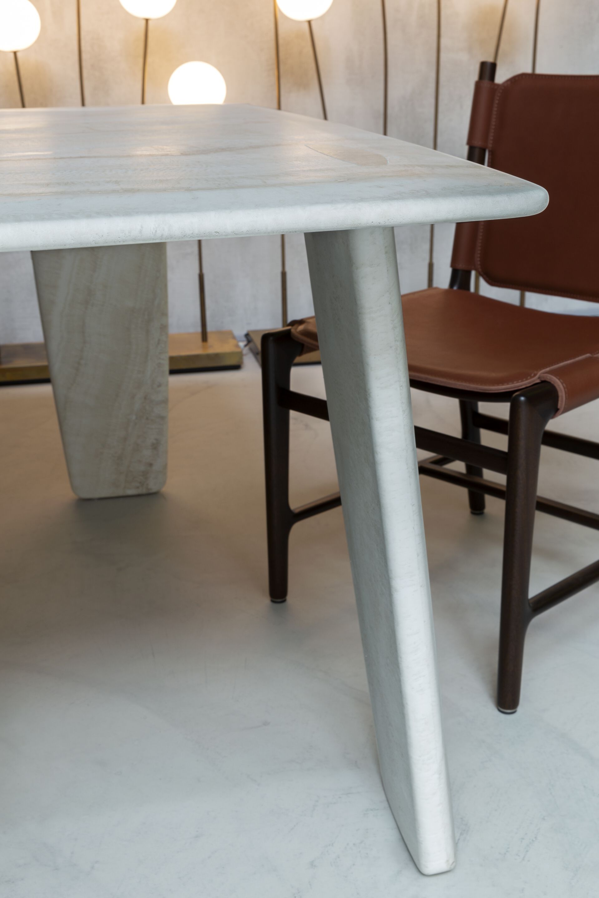 Мраморный прямоугольный садовый стол Exteta 10th ARCH-00030733 - Вид №9