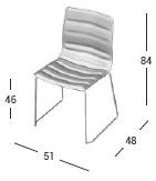 AP Factor Санное кресло из кожи Nebraska sun-id-1389777 - Вид №4