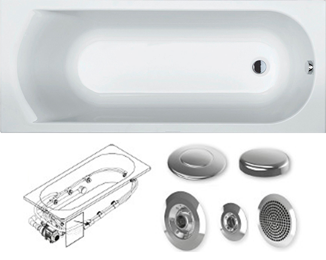 BB5800500000000_hit1 Ванна Riho Miami Santreyd - Вид №2