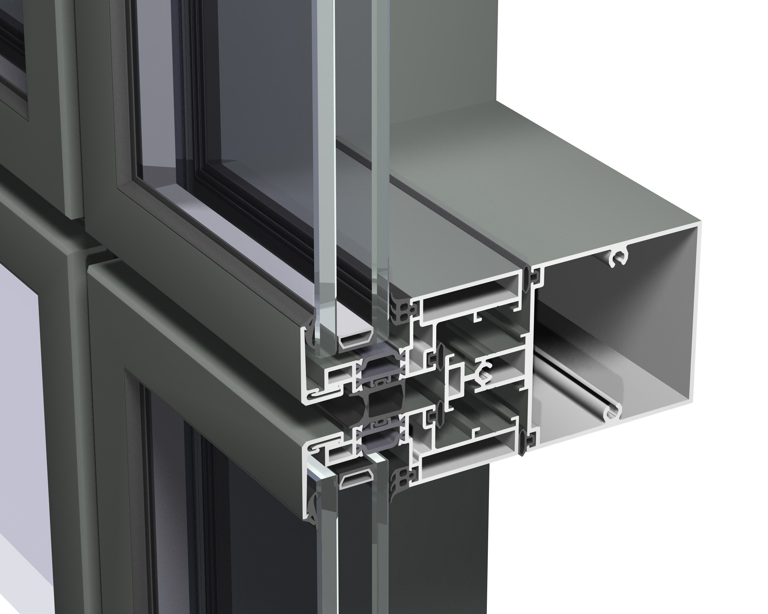 Алюминиевая система навесной стены Reynaers Aluminium ConceptWall ARCH-00093759 - Вид №20