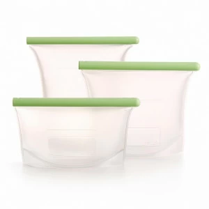 Пакеты силиконовые прозрачные с зажимом 3 штуки Lekue LEKUE ДИЗАЙНЕРСКИЕ 00-3951846 Прозрачный