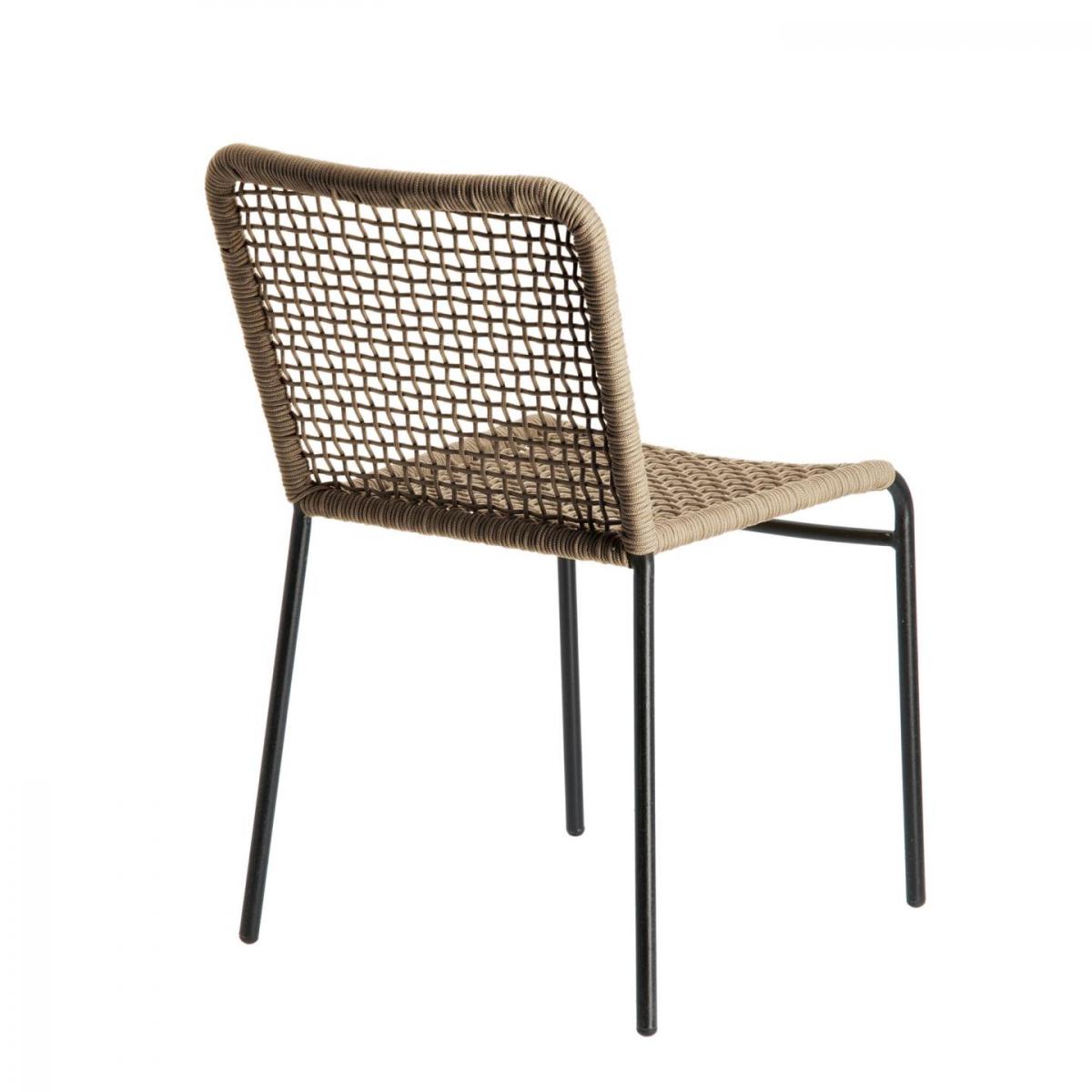 075474 Стул Mandyra бежевый La Forma Pradesh  - Вид №1