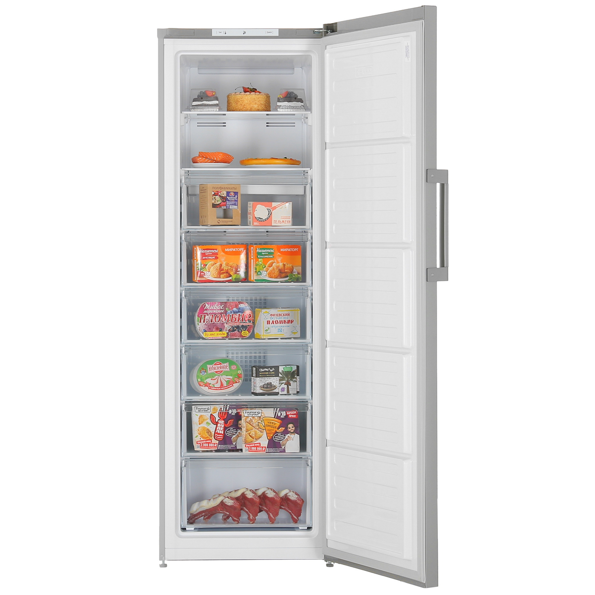 9961918 Морозильный шкаф  Beko B1RFNK312S серебристый STDN-0115956 - Вид №5