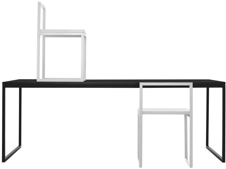 Cappellini Стул из окрашенного металла Fronzoni ’64 sun-id-1429179 - Вид №1