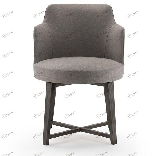 Flexform Мягкое кресло со съемным чехлом из ткани с подлокотниками Hera sun-id-1370689