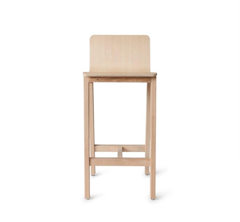 Askia Высокий табурет из ясеня с подставкой для ног Version 3 sun-id-1459255 - Вид №5