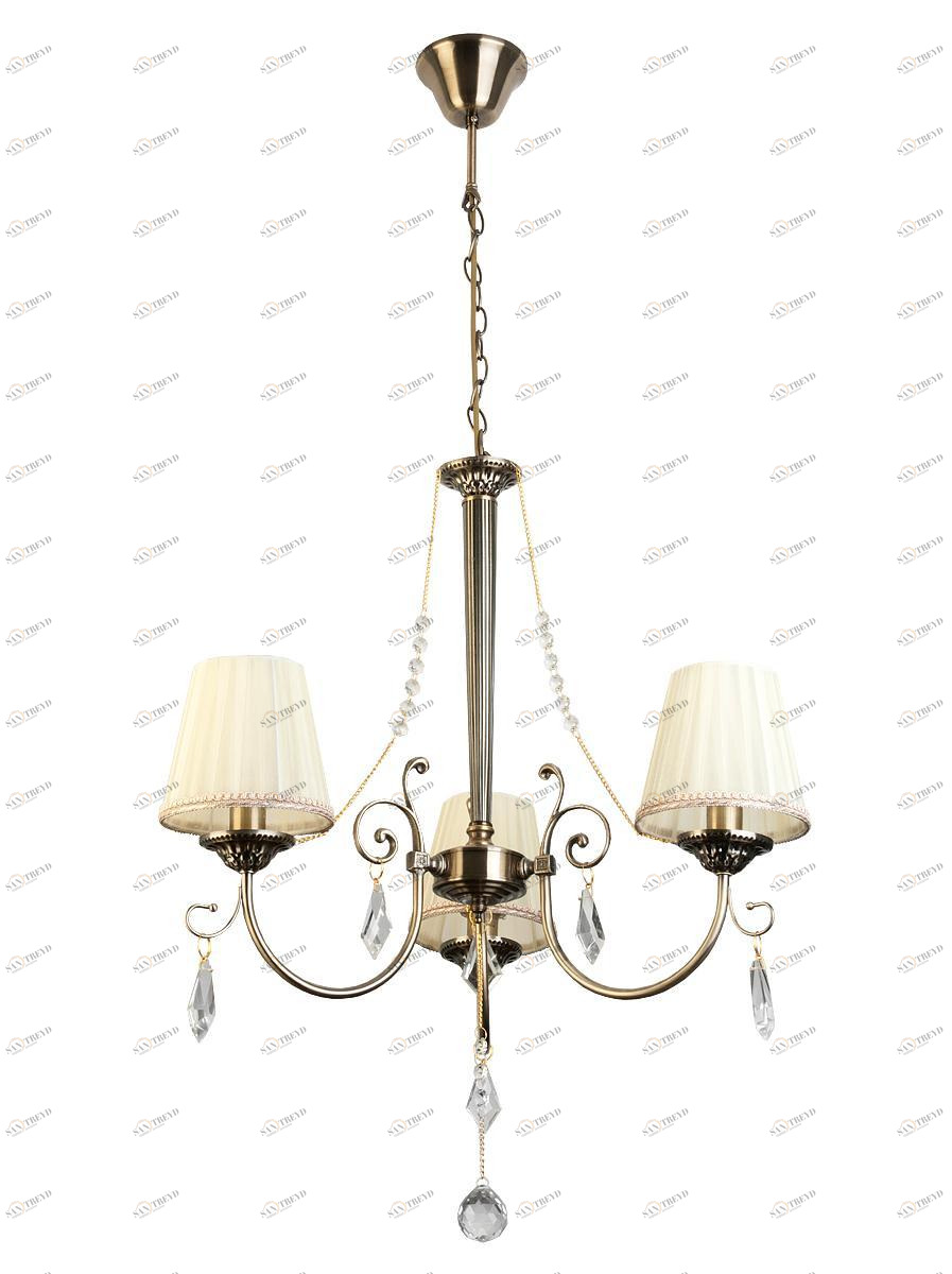 Подвесная люстра Toplight Monica TL5660D-03AB TOPLIGHT MONICA 186077 Бежевый