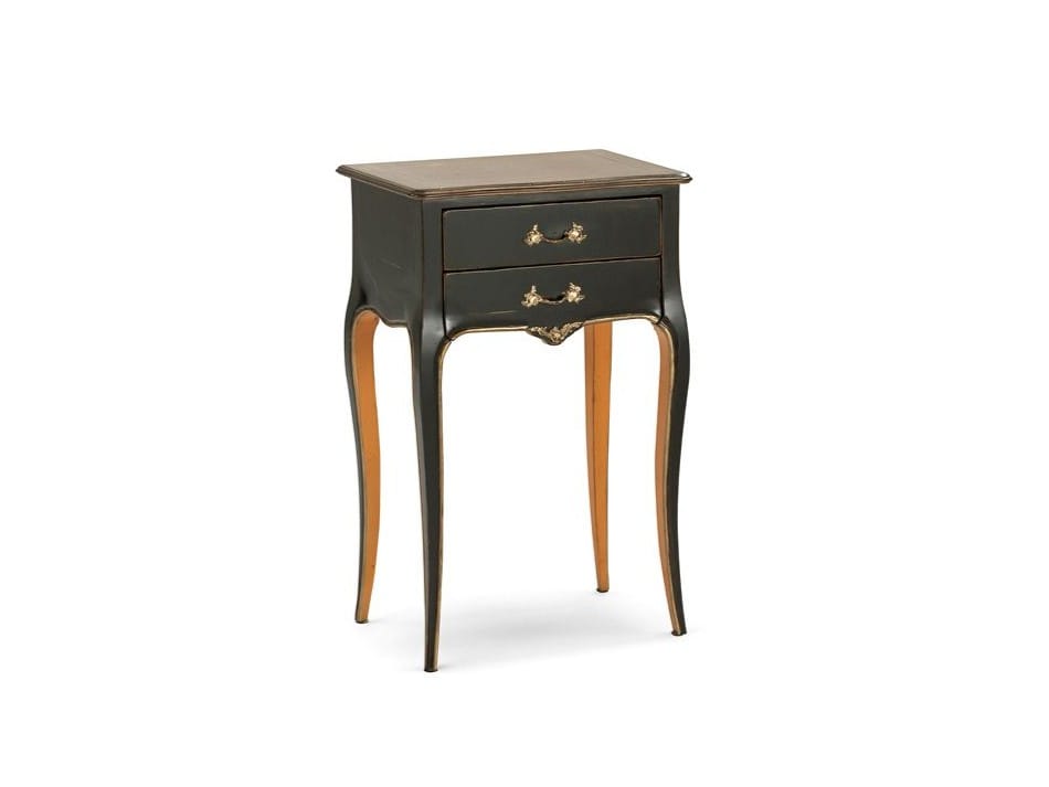 Прямоугольная прикроватная тумбочка из вишневого дерева с ящиками ROCHE BOBOIS Volupte ARCH-00141320