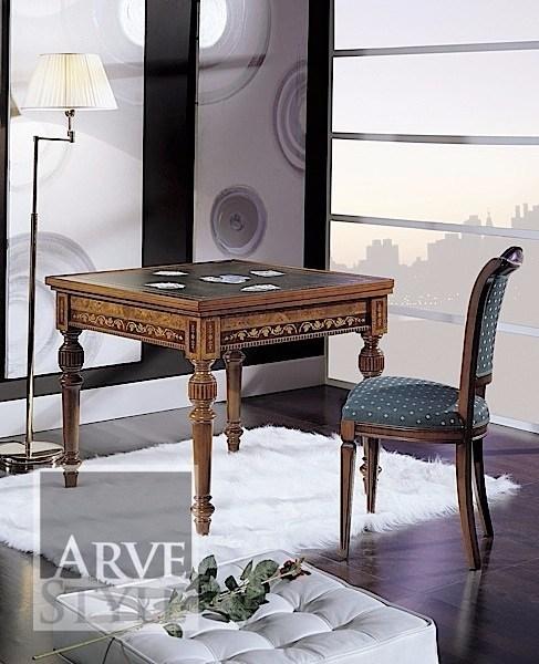 Arvestyle Квадратный стол для игры в нарды из массива дерева Canaletto Cn-0988 - Вид №1