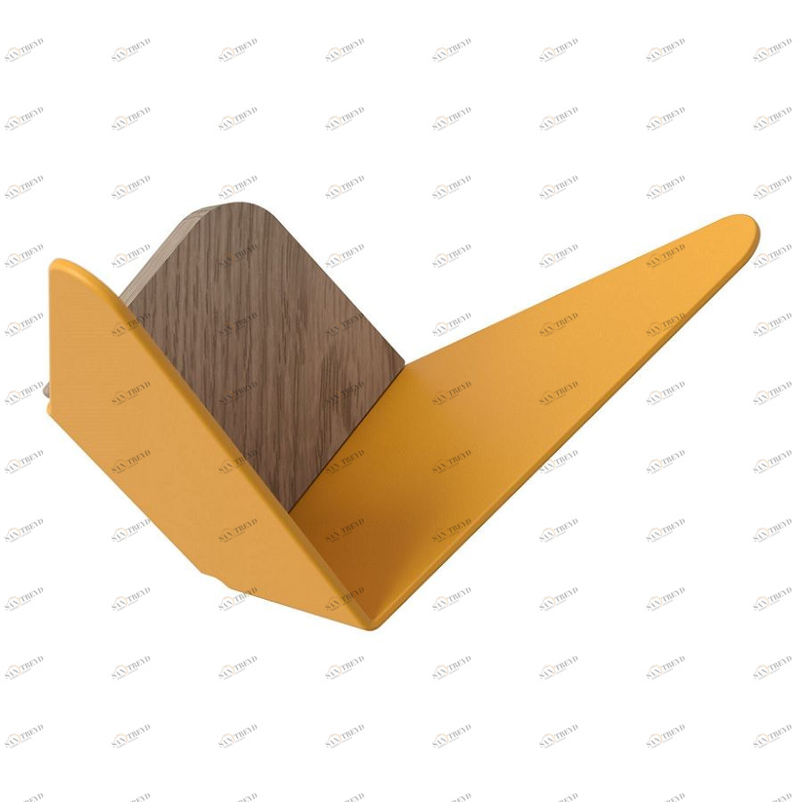 Крючок Butterflies маленький, желтый UMAGE 5265