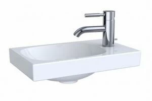 500635018 Подвесная раковина настенная прямоугольная Keramag  белая