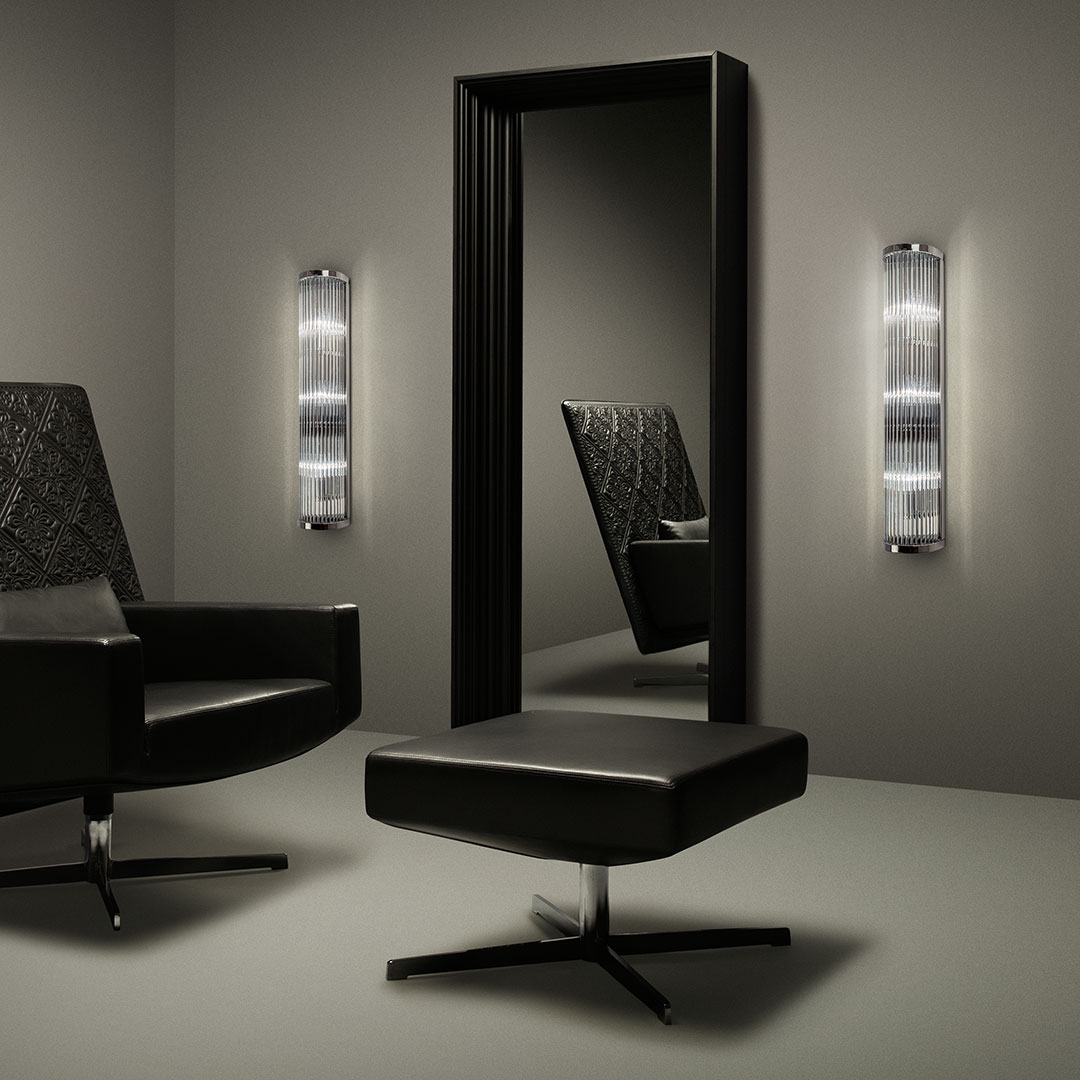 Frezia Light 1007/3 A chrome настенный 119265 - Вид №1