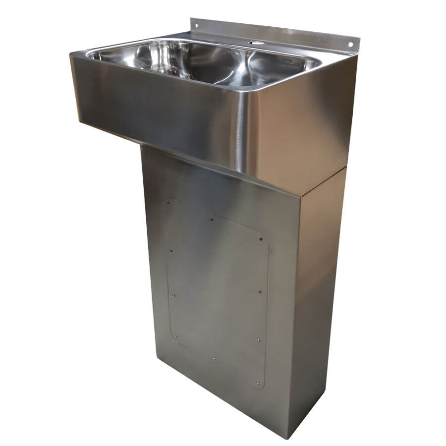 3-030.1  Раковины напольные Public Steel  - Вид №1