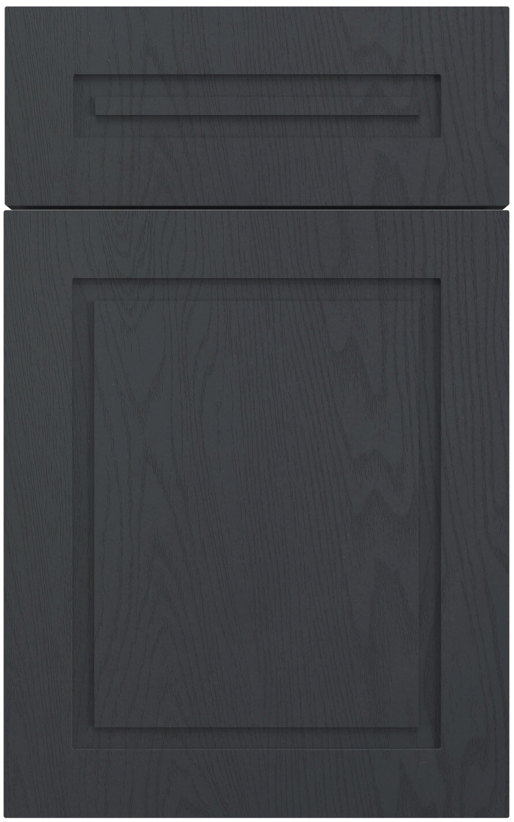 Фасады для кухни Модерн Фрезеровка «Ла Дефанс» Ясень графит атласный №524 SIDAK SIST3684-9856