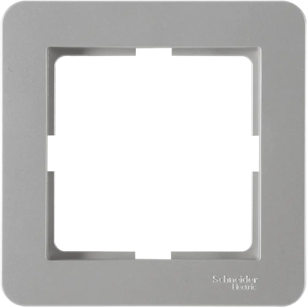 Рамка SYSTEME ELECTRIC W59 Deco для розеток и выключателей в цвете платина 82593329 STLM-0030822