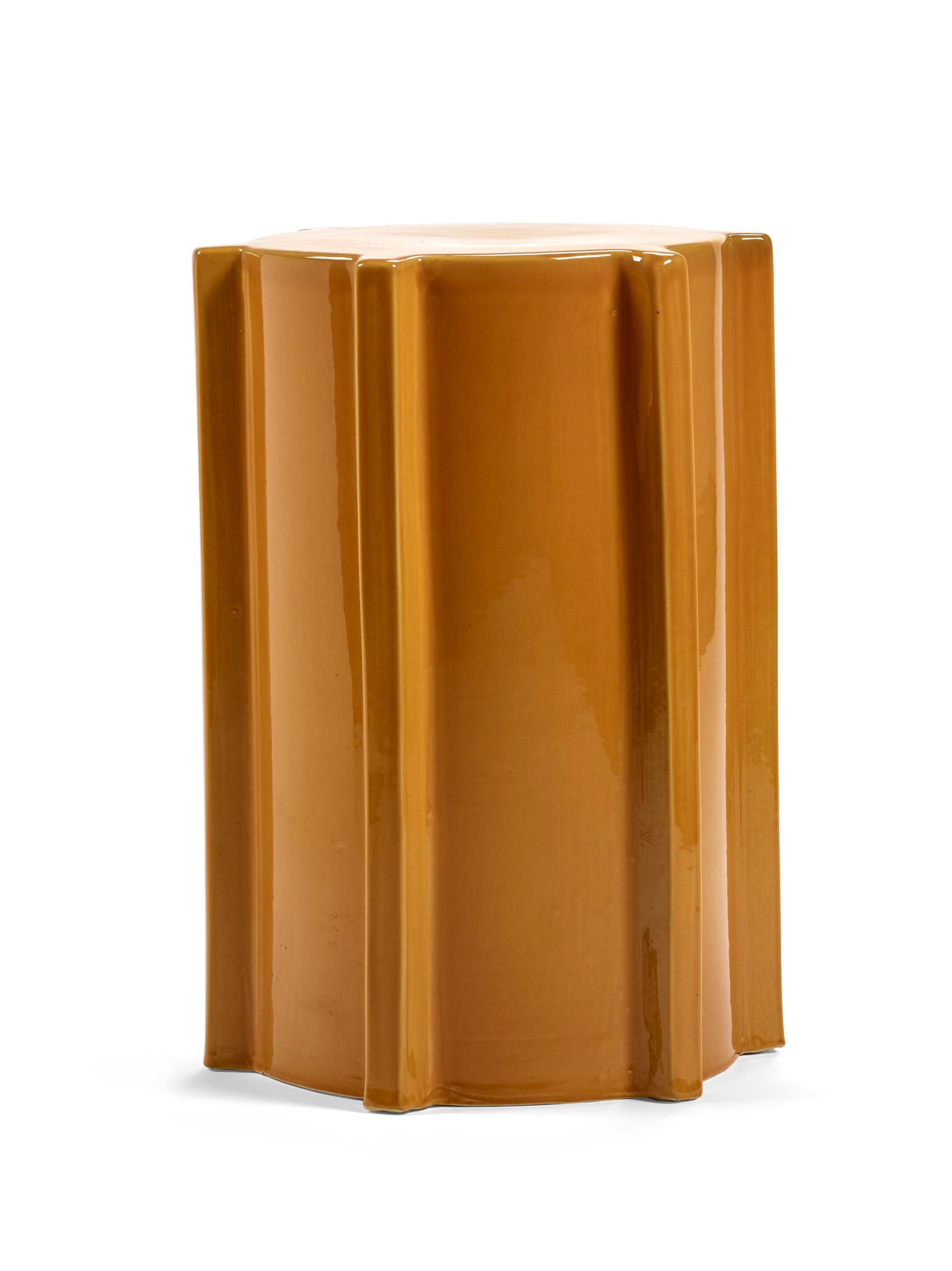 Табурет / журнальный столик из глазурованной керамики Serax пешка ARCH-00106675 - Вид №1