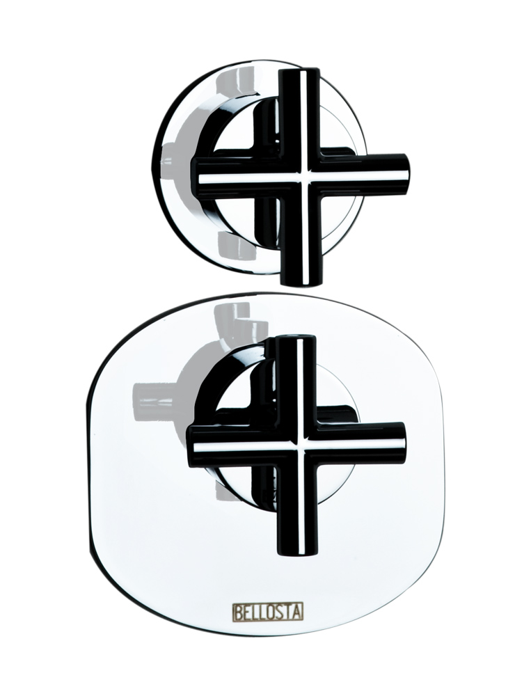 0512/H/E
+ 884036 Bellosta Rubinetterie ВСТРОЕННЫЙ ТЕРМОСТАТИЧЕСКИЙ СМЕСИТЕЛЬ 1 ВЫХОДНАЯ HP 