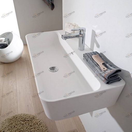 S502200005 Подвесная раковина настенная овальная SYSTEMPOOL  белая 