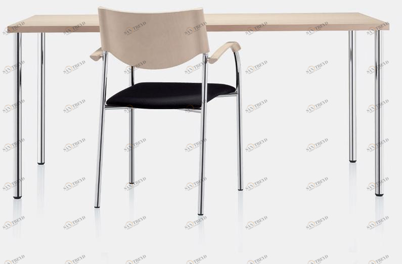 Brunner Прямоугольный стол из фанерованной древесины 6000 sun-id-1516066