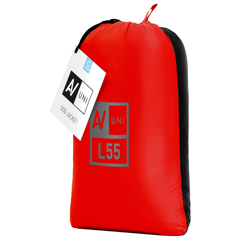 ПР0053746 Куртка для собак UNI двусторонняя размер M 43, красно-черная AiryVest  - Вид №1