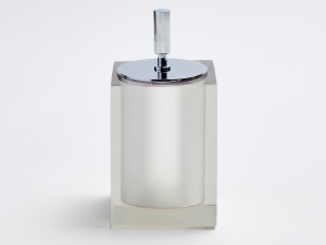 Держатель для хлопковых палочек из смолы с крышкой