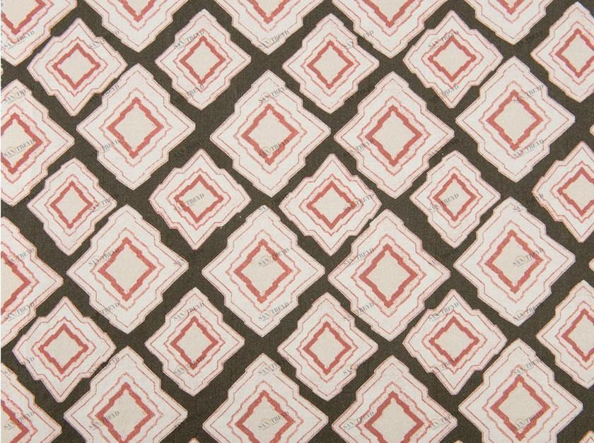 KOHRO Хлопковая ткань с графическими мотивами  K0001022 