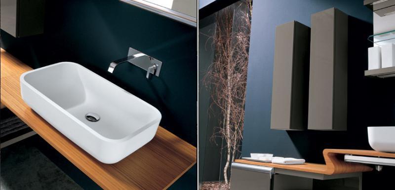 ZM 14 ZAMIA  Комплект мебели для ванной комнаты 200 см ARDECO Ardeco S. R. L 8000 - Вид №3