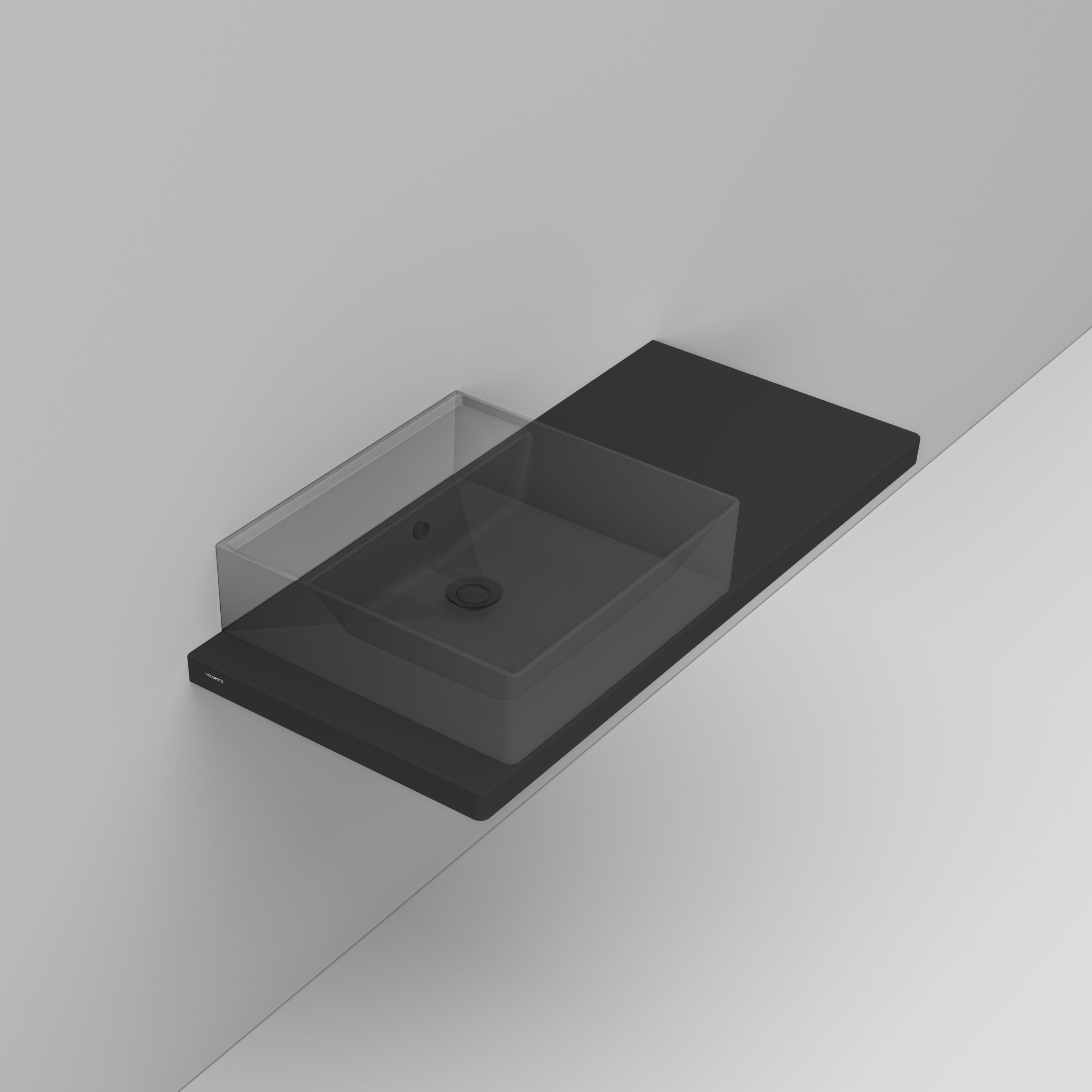 Керамическая столешница с одной раковиной Ceramica Dolomite FLAT ARCH-00021616 - Вид №2