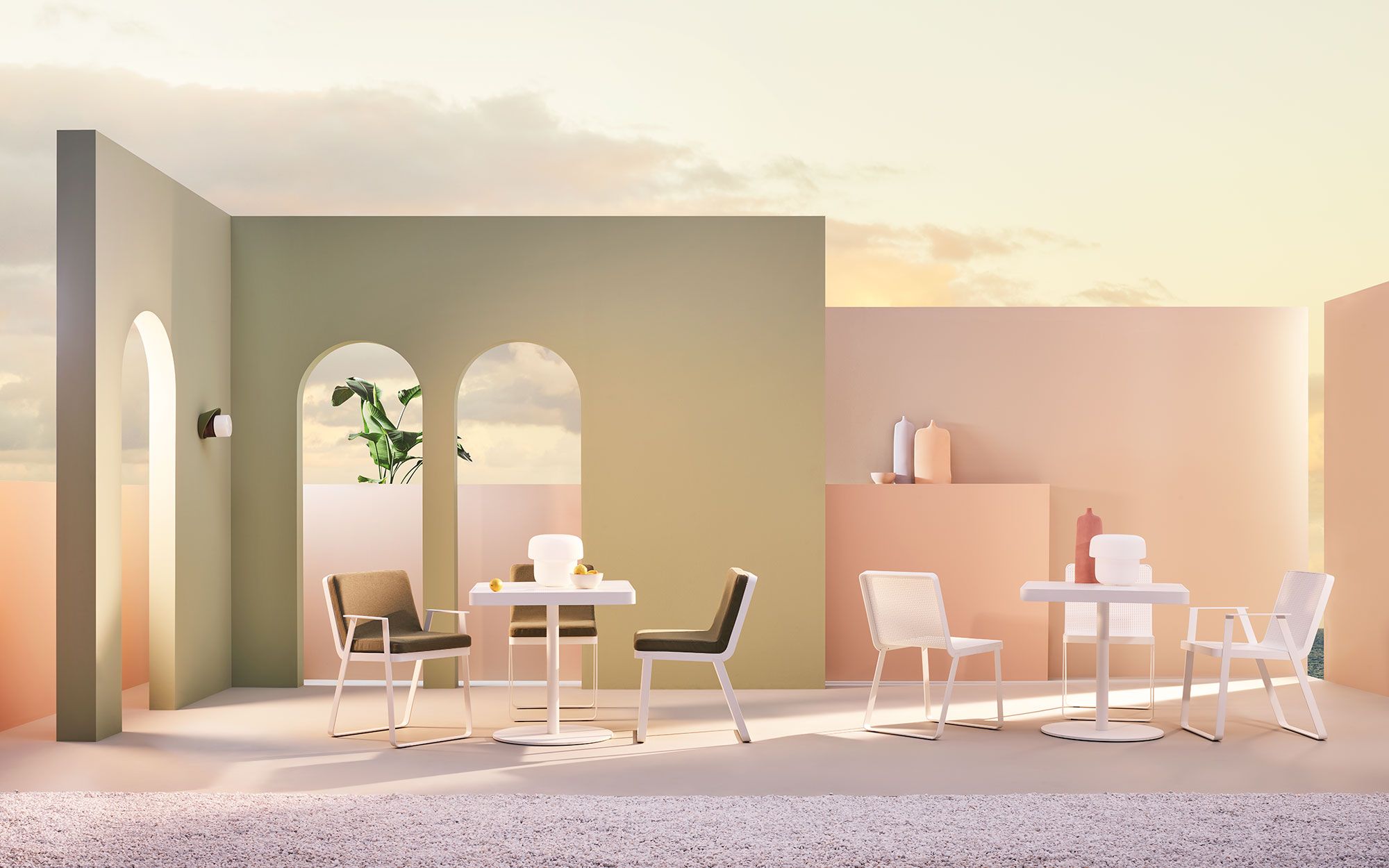 Алюминиевый садовый стул Terraforma Makemake ARCH-00079883 - Вид №5