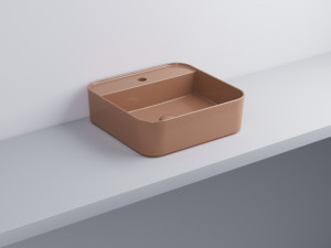 SHCOLAQF-NI Раковина квадрат одно отверстие под смеситель cielo Shui Comfort