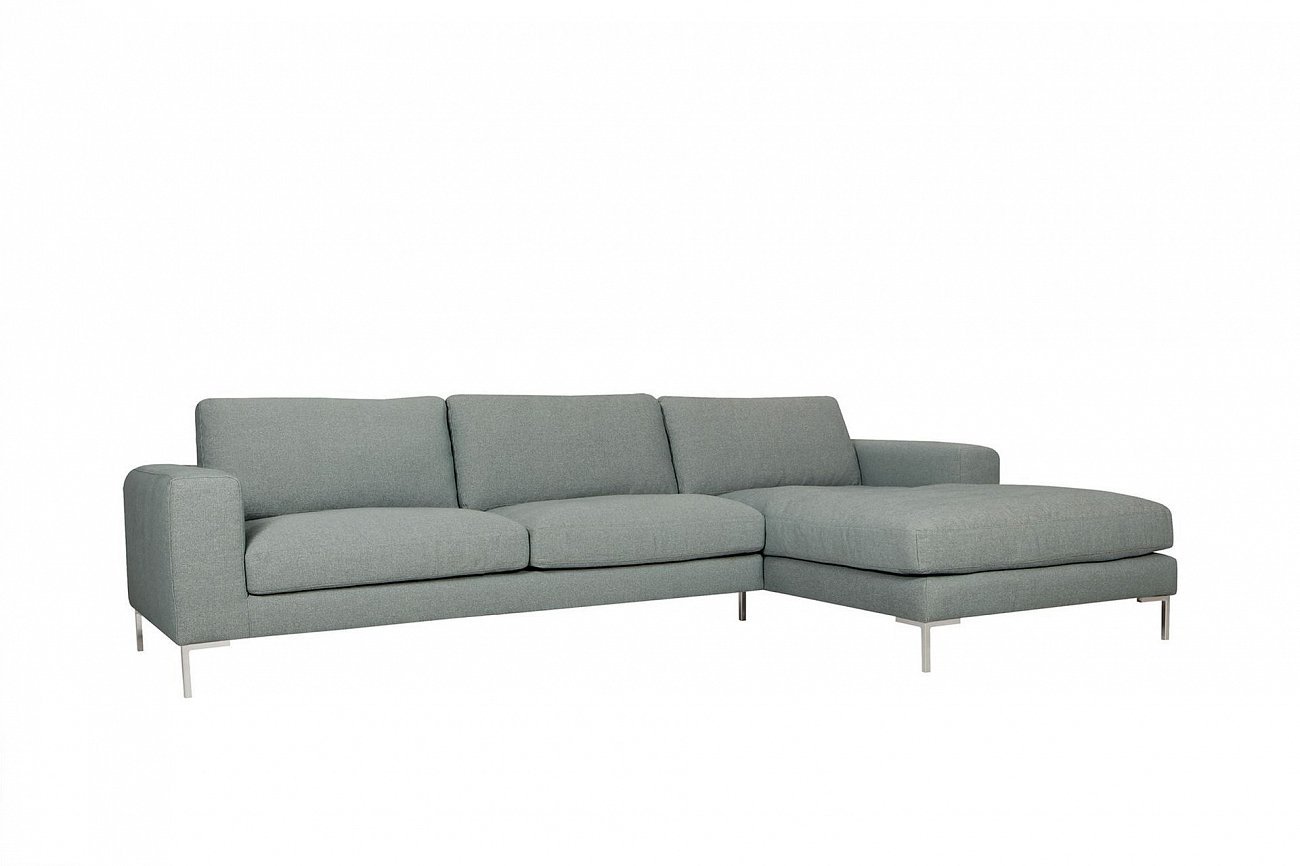 Диван Passion угловой серо-голубой SITS ДИЗАЙНЕРСКИЕ, PASSION 192249 Серый  - Вид №1