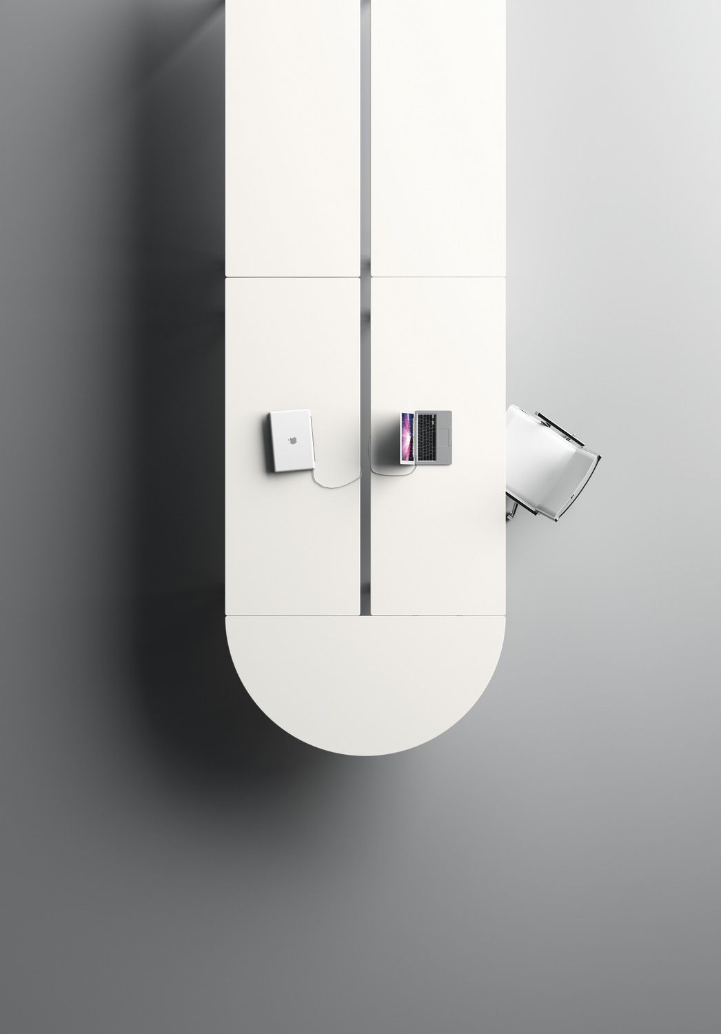 Прямоугольный стол для совещаний FANTONI ARCH-00102530 - Вид №2