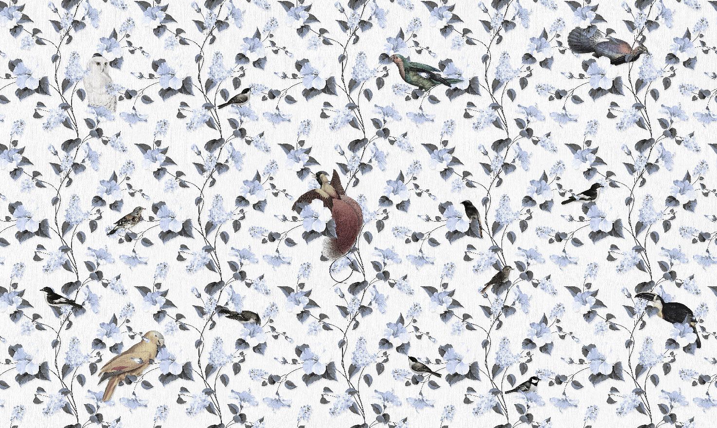 Обои с цветочными мотивами Jannelli&Volpi LILLÀ ARCH-00138520 - Вид №4