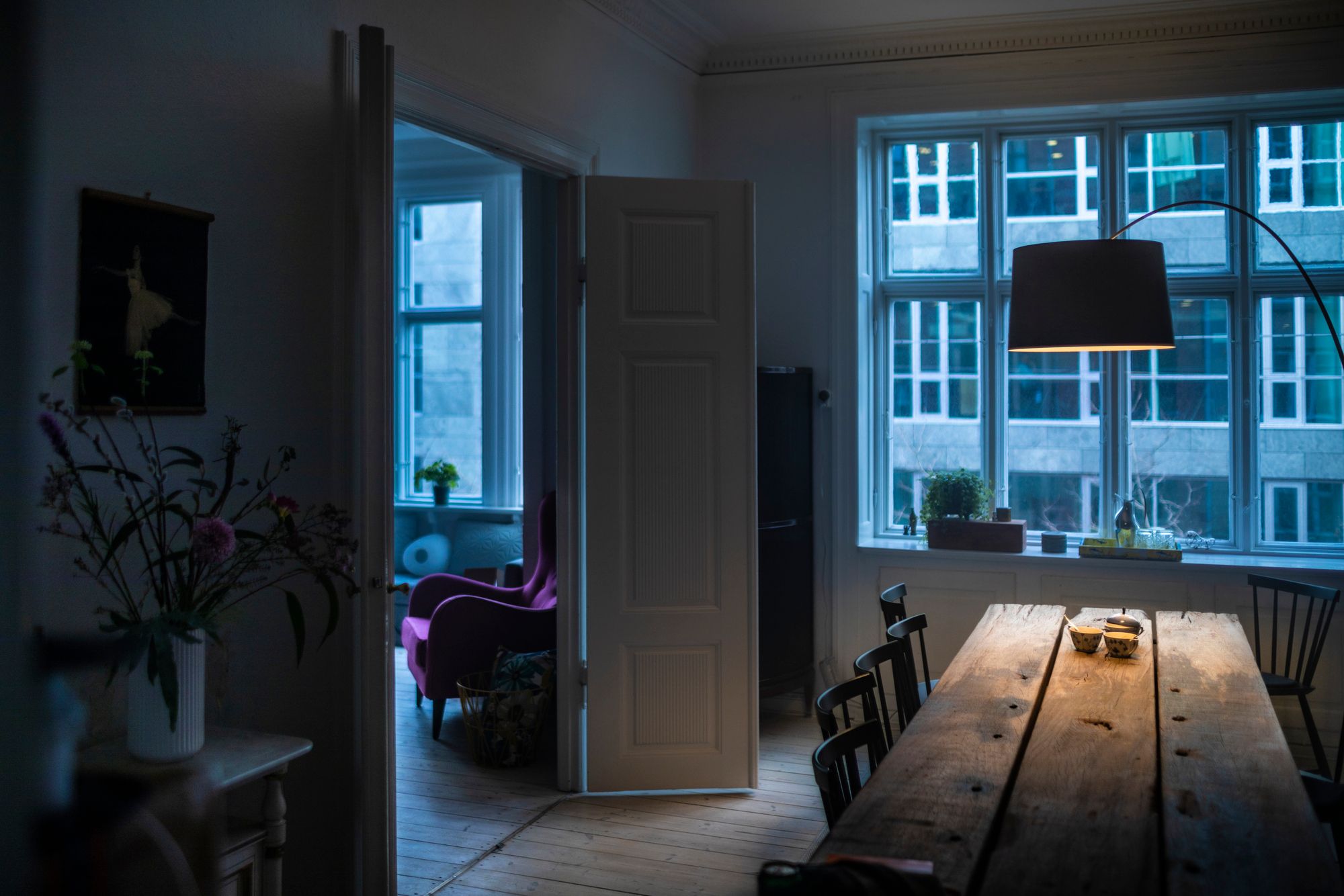 Дуговая лампа из композитного материала с металлическим основанием Foscarini ARCH-00111359 - Вид №13