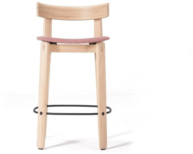 Gazzda Барный стул из дуба со спинкой Nora sun-id-1375823 - Вид №10