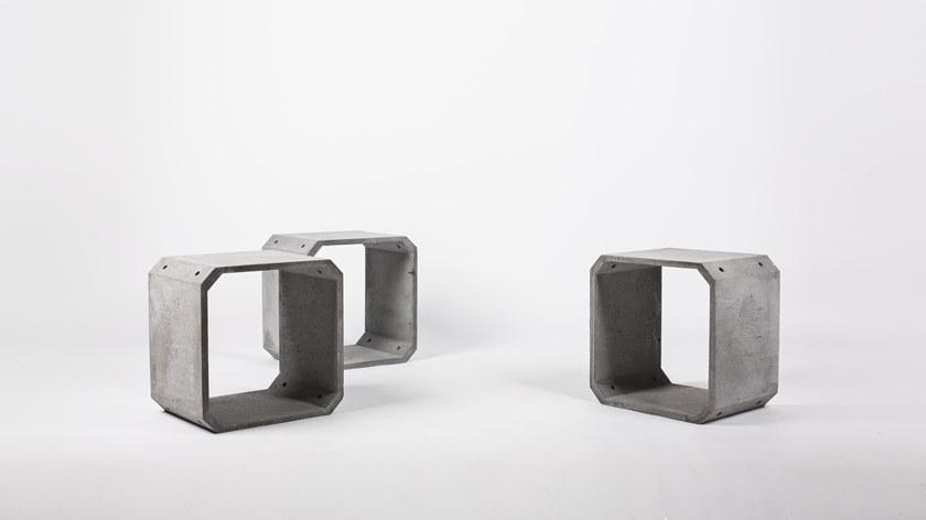 Bentu Design Приставной столик из бетона  C21100  - Вид №3