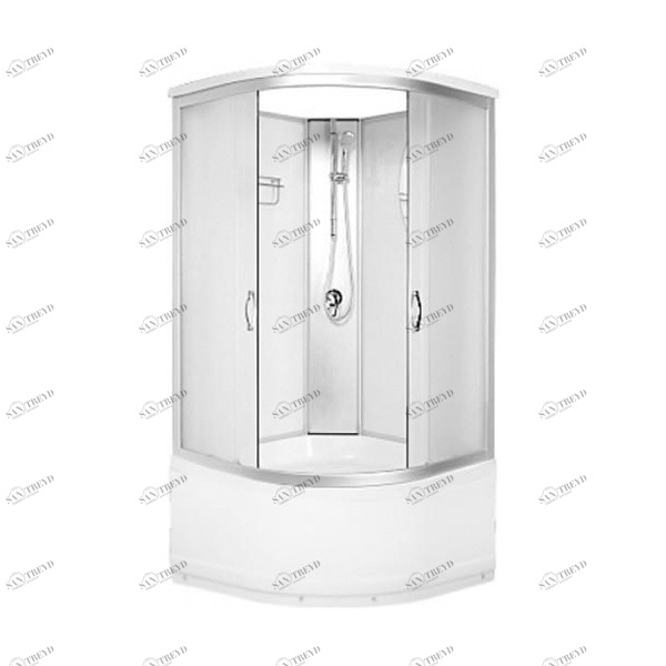 Душевая кабина Arcus S-02 (90х90) без крыши-высок. поддон, матовое стекло S-02 ECOSTYLLE 13314