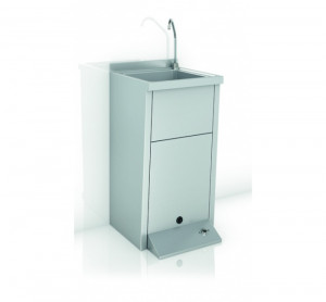 GW12 02 04 05 Genwec Средство для промывки глаз с подставкой, совок из нержавеющей стали