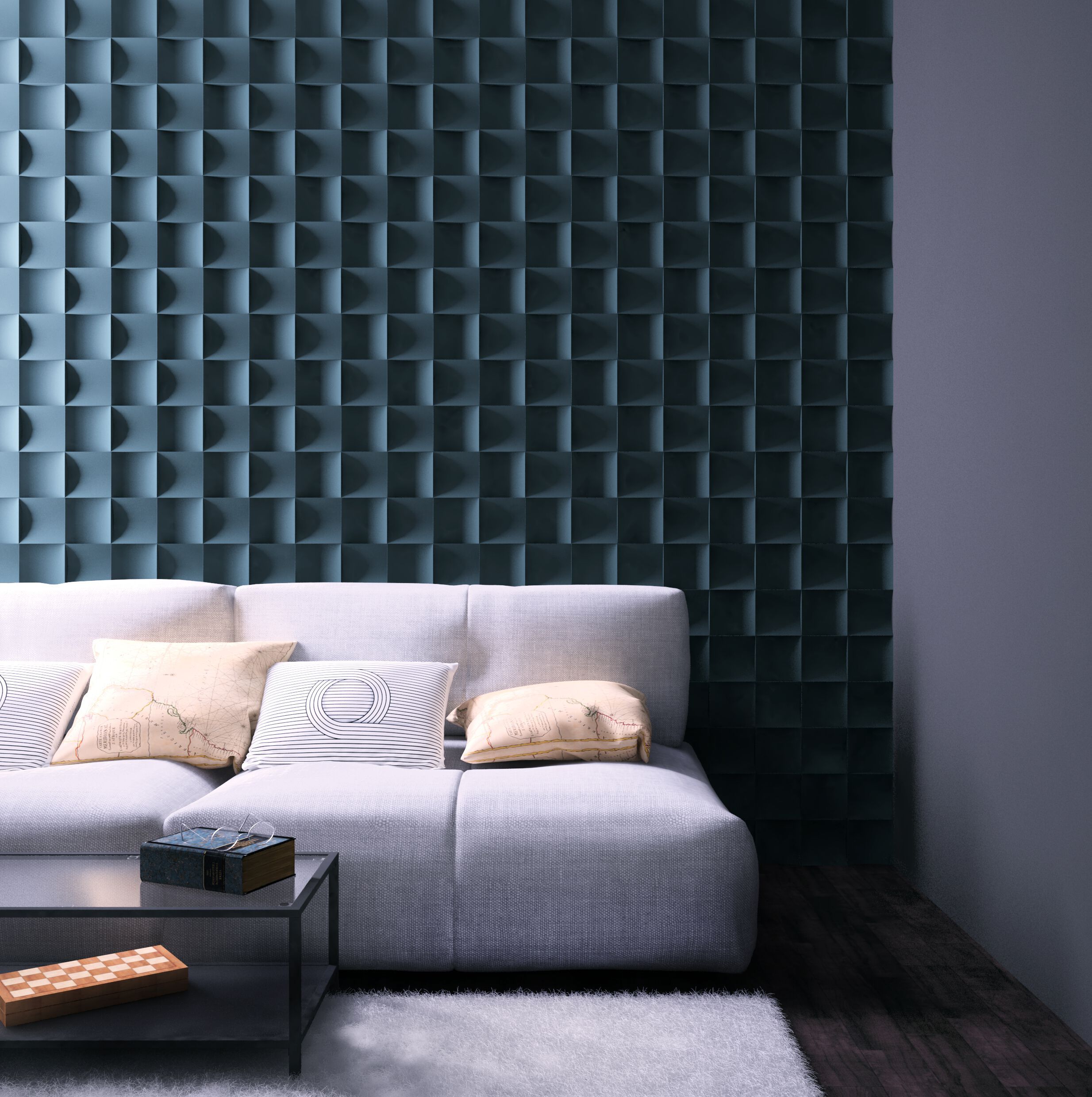 Трехмерное гипсовое покрытие WallDeco M-Modern ARCH-00129315 - Вид №1