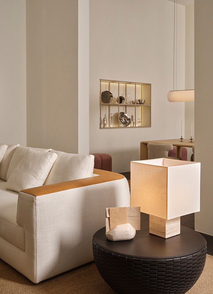 Съемный модульный диван из ткани Meridiani Roger ARCH-00054652 - Вид №13