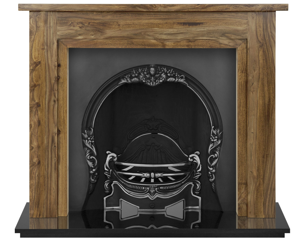 RX002 Чугунная каминная вставка Tiffany Сarronheating  - Вид №1