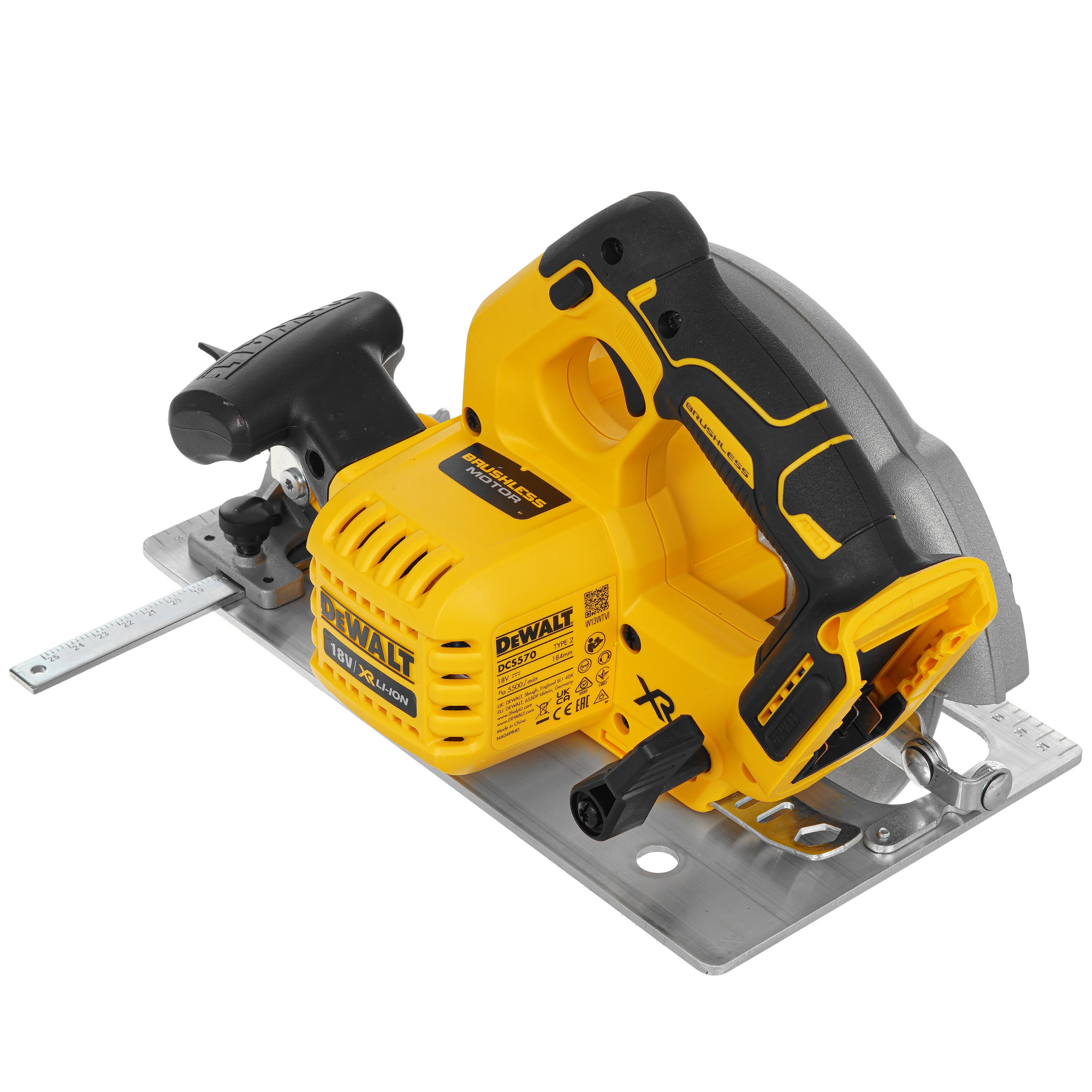 Пила дисковая DeWALT DCS570NT XR FLEXVOLТ 18/54V 5437912 STDN-0082542 - Вид №1