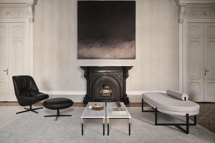 arflex Поворотное кресло, обитое тканью с 4 спицами Ladle sun-id-1481585 - Вид №4