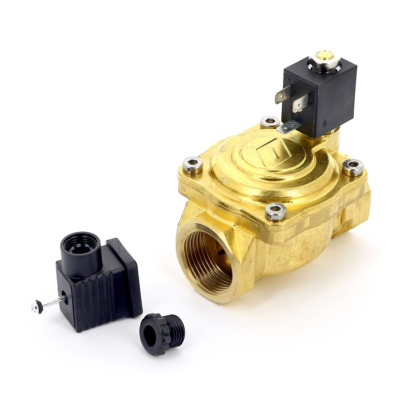 Клапан соленоидный 220В нормально открытый EMMETI 1" 00306214 - Вид №3