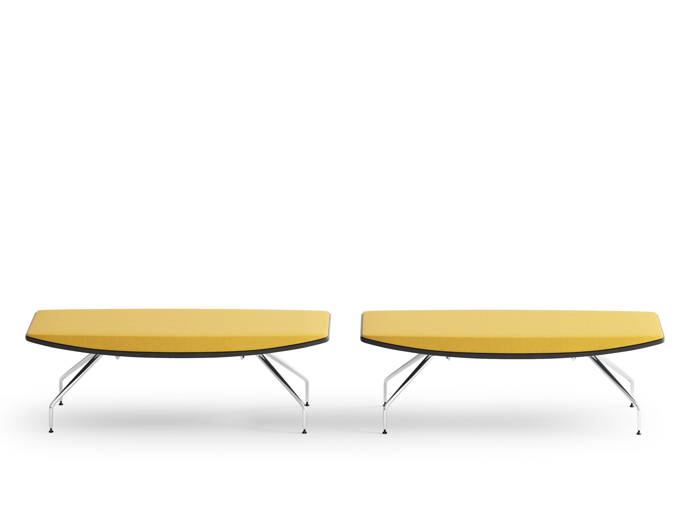 Мягкая скамейка из ткани SITLOSOPHY® Onda ARCH-00059810 - Вид №1