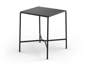 Высокий стальной садовый стол